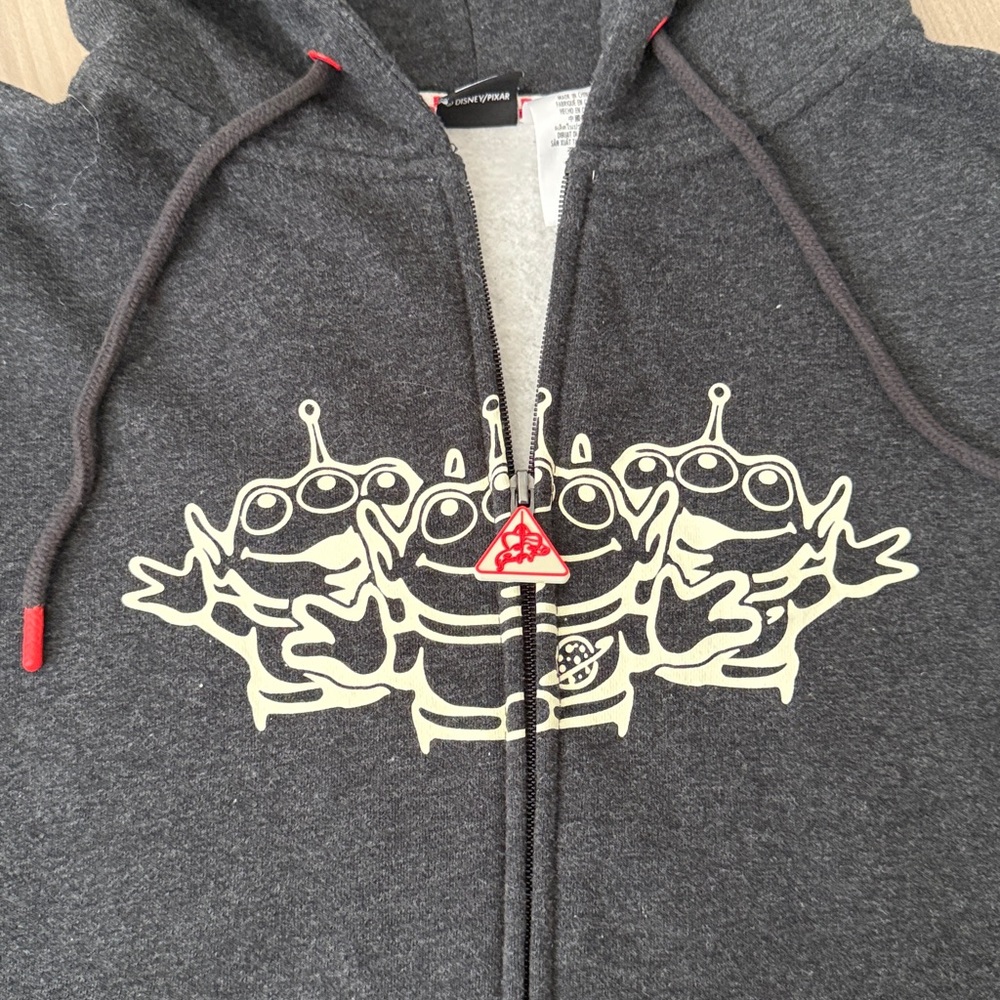 Disney Toy Story Pizza Planet Zip Hoodie - Picture 2 of 5